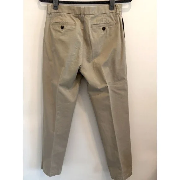 Brooks Brothers Boys Sz 16 Khaki Tan Beige Classic Chinos Sunday School Uniform - Picture 3 of 13